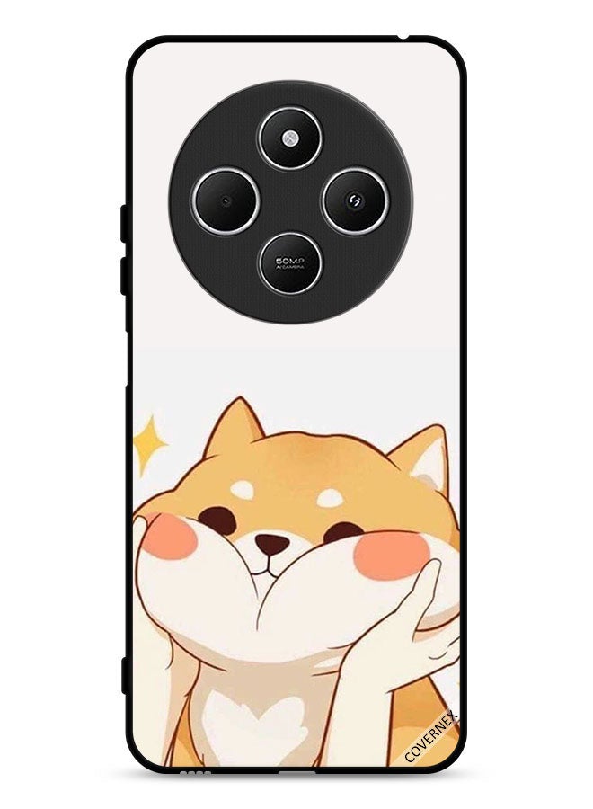 Covernex Xiaomi Redmi 14R 5G Protective Case Cover Cute Cat Clip Art  - Image 1