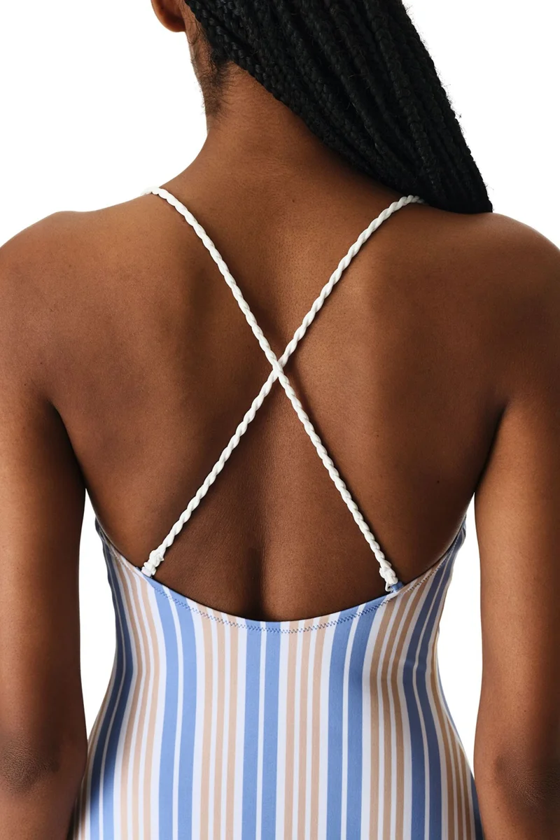 Penti PENTI Irene Striped V Neck Swimsuit