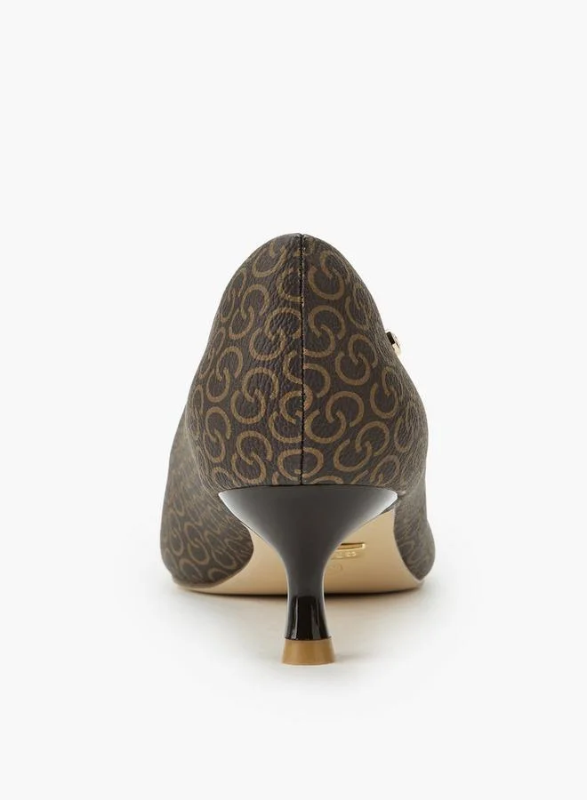 Celeste BROWN Women Kitten Heel Pumps for Women | Best Price UAE