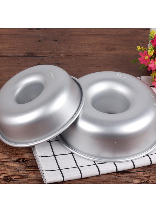 Bluejw J6DA4 Inch Hollow Round Cake Mold Caramel Pudding Solid Bottom Hollow Hot Pot Qi Feng Bei Guo Donut Noodles - Image 2