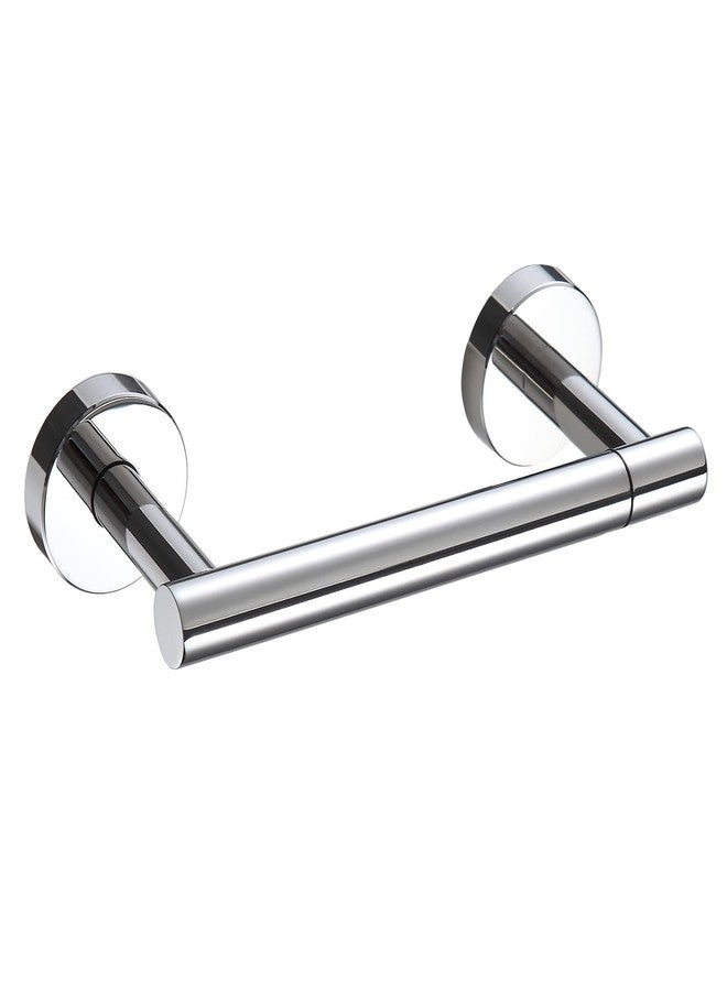 Orlif Chrome Toilet Paper Holder - SUS304 Stainless Steel Double Post Pivoting Toilet Tissue Holder for Bathroom - Image 1