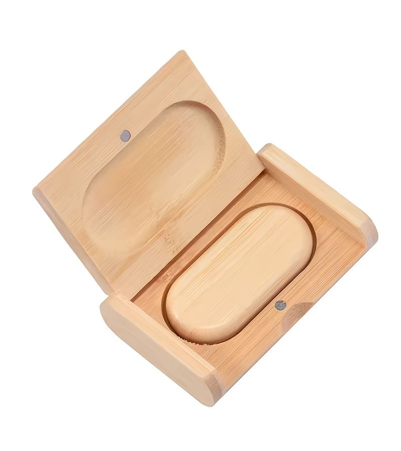 Mahogany Portable USB Flash Drive 2.0 32GB Memory Wooden Gift Box - Image 5