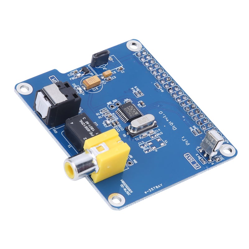 Pulse I2S Sound Card Expansion Board: 192kHz Sampling Rate, 16-24 Bit Audio Format - Jitter Reduction Technology, IR Remote Control, Fiber & Coaxial Outputs for Raspberry Pi 3/2B Audio Upgrade - Image 5