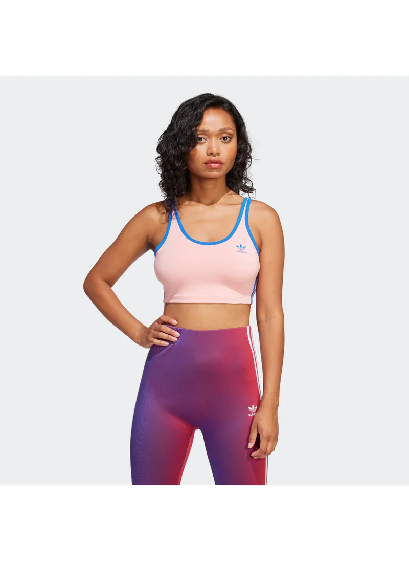 اديداس اوريجينالز Adicolor 3 Stripes Bra Top