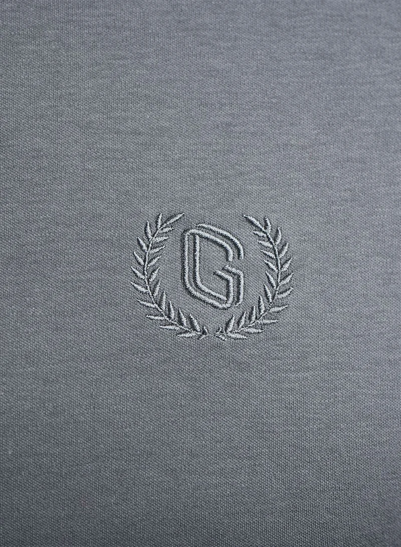 GIORDANO  Men's Slim Fit Liquid Touch Smart Collar Tee for Men | Best Price UAE