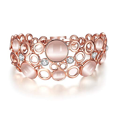 YouBella Jewellery Designer Crystal Bracelets for Women Stylish Bangles Jewellery for Girls and Women (Circle of Life) - Image 2
