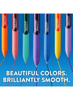 Paper Mate Inkjoy Black Gel Pens, Medium Point (0.7 Mm), Comfort Grip, 10 Count, Fast Dry Ink, Ideal For Smooth Writing  - Image 2