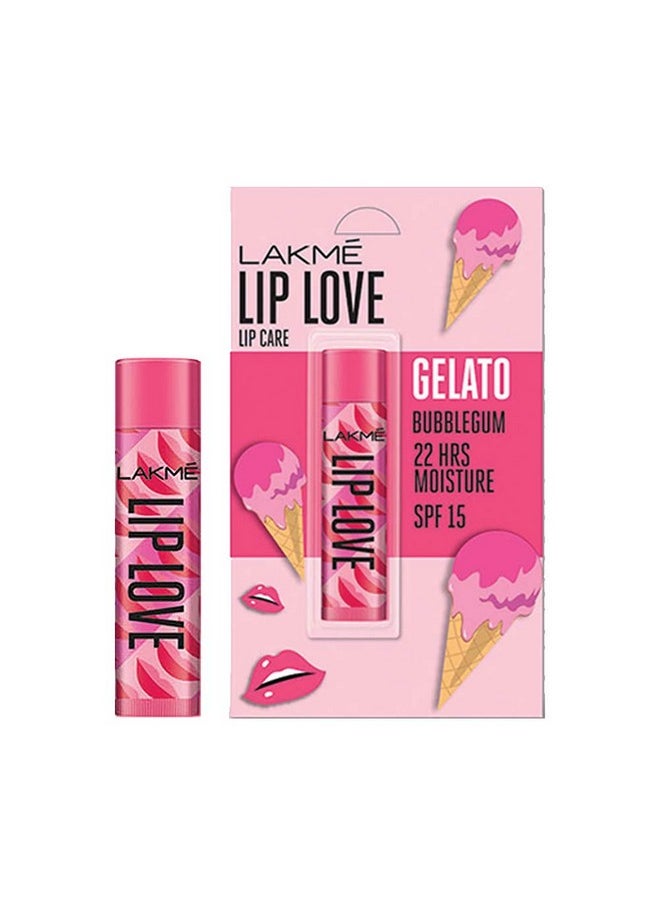 LAKME Lakme Lip Love Gelato Chapstick - Bubblegum, 4.5 Gm  - Image 1