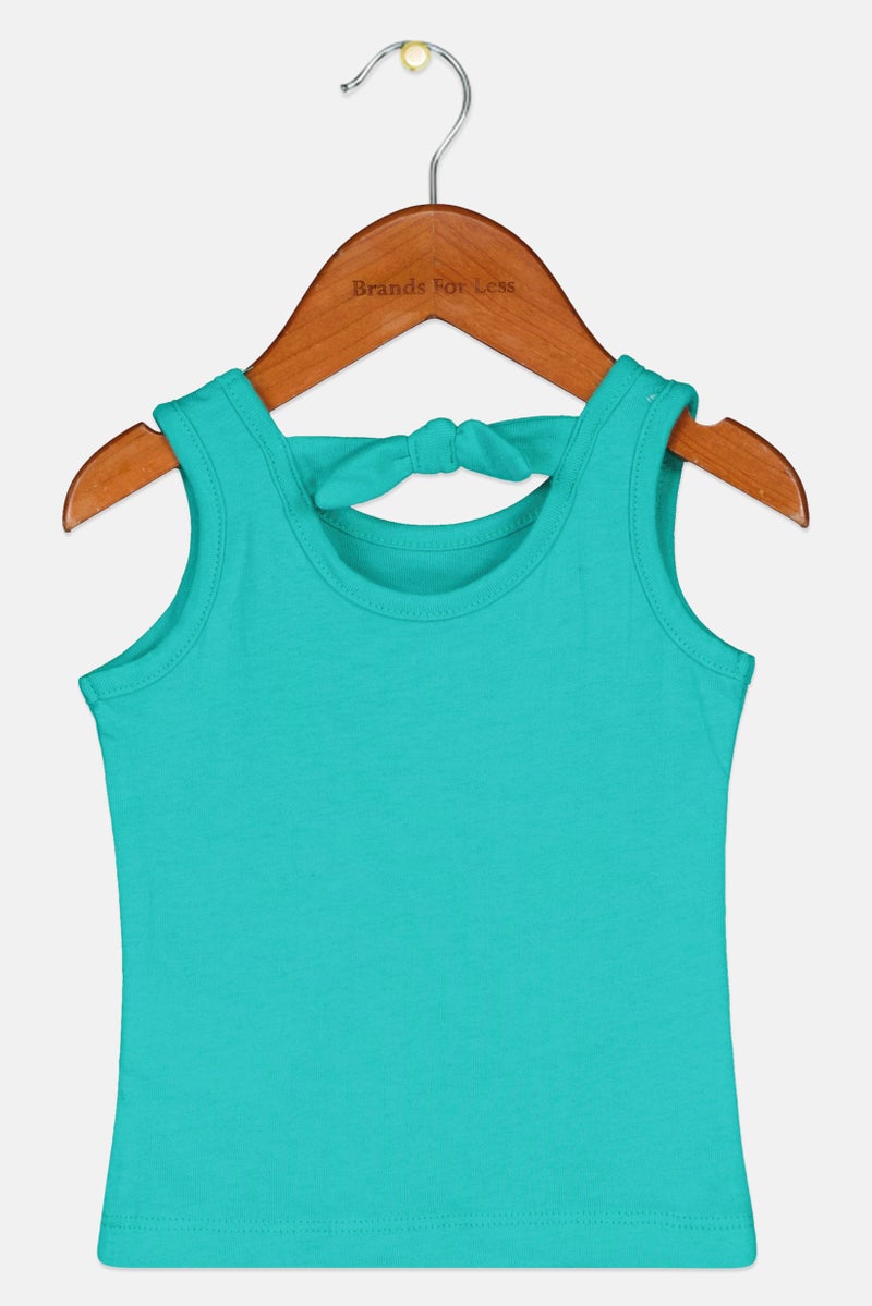 carter's قمصان مطبوعة للبنات الصغيرات، أخضر - Image 2