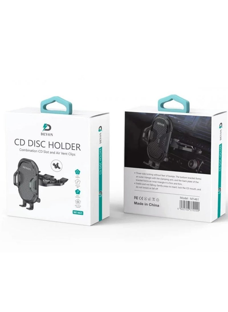 Devon Car phone holder; CD holder and air vent clip set [Car Phone Stand] - Image 2