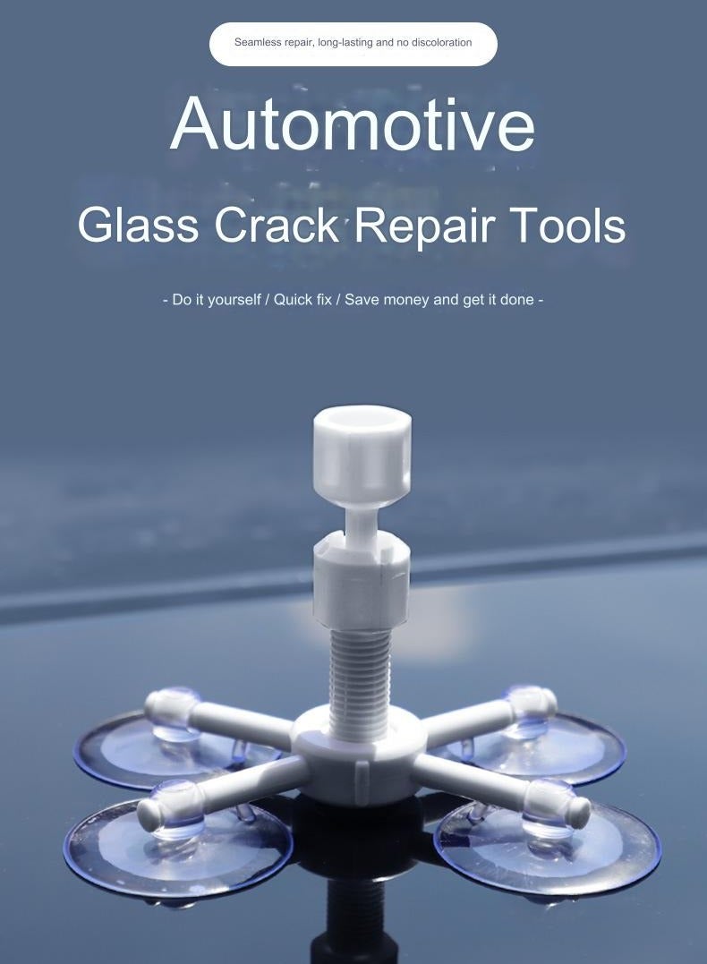Windshield Quick Repair Kit, Glass repair fluid ,Scratches cracks crevices repair fluid - Image 2