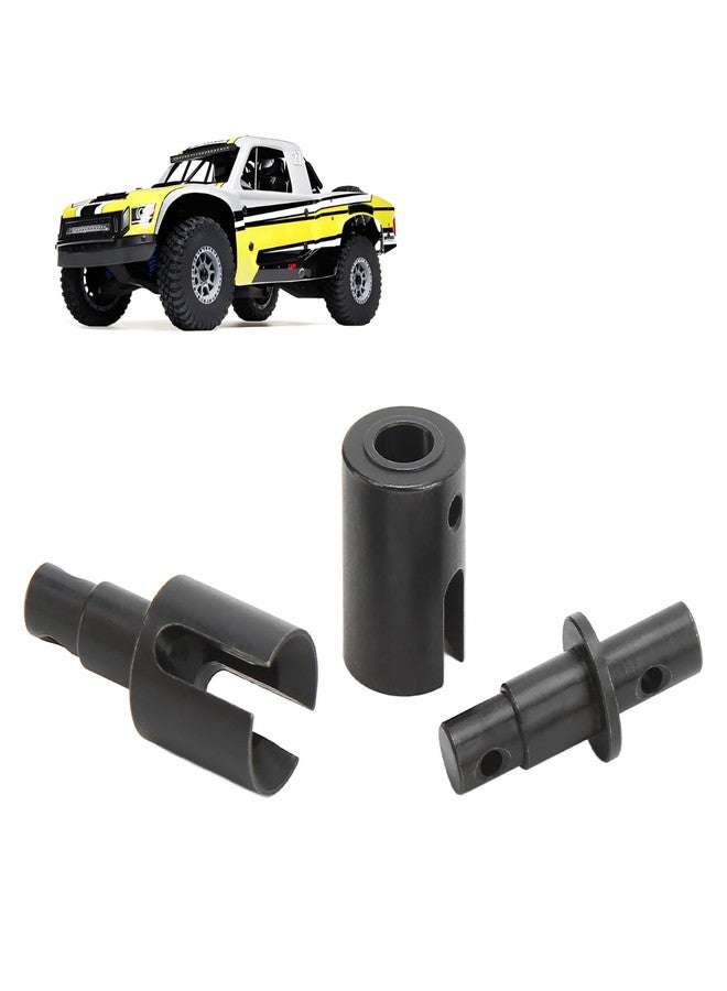 Uxsiya Center Drive Cup Set, Steel Center Outdrive Set for Losi Baja Rey 1/10 for Losi Hammer Rey U4 RC Car Upgrade Part (Black) - Image 1