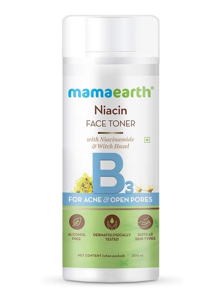 Mamaearth - Mamaearth Niacin Face Toner with Niacinamide & Witch Hazel  - 200 ml - Image 1