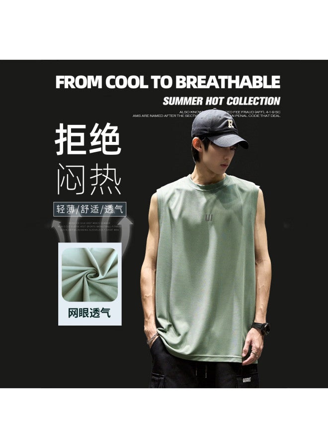 TonLion 2025 Summer Men's Vests - Lightweight, Breathable, Comfortable Men's Summer Sleeveless Tops For Sports - Image 2