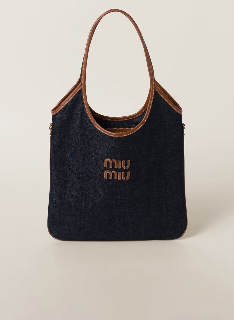 MIU Ivy canvas tote bag Shoulder  - Image 1