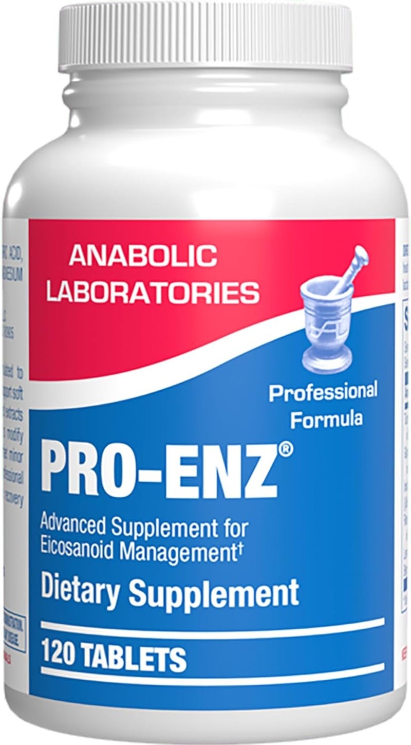 Anabolic Laboratories Pro-Enz Dietary Supplement - 120 Tablets for Eicosanoid Management - Image 1