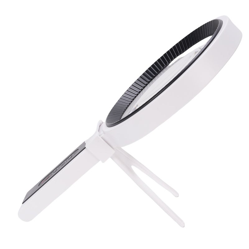 Lighted Magnifying Glass Rechargeable 34LED Warm and Cold Light Adjustable Brightness Handheld Illuminated Lighted Magnifier - Image 3