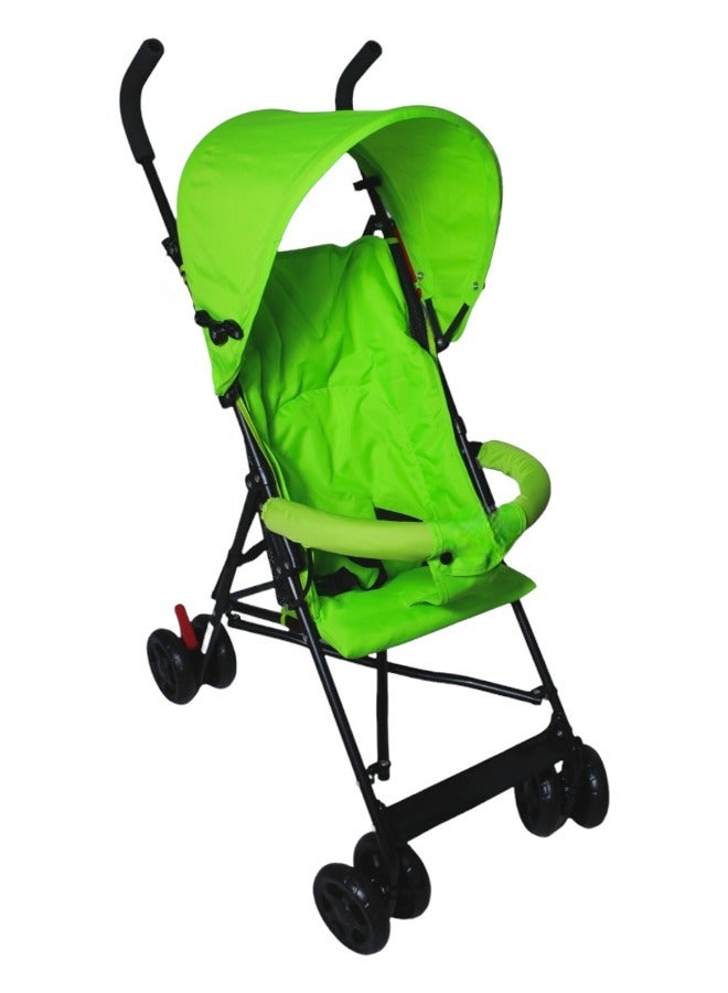 Toy Box Foldable Baby Single Stroller Comfortable Lightweight And Compact Design Green - Image 1