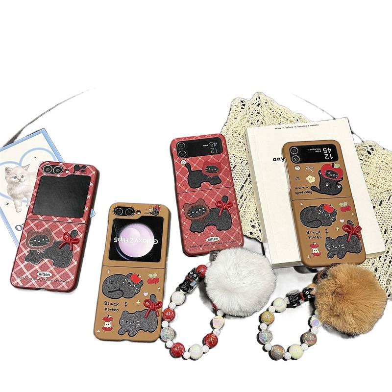 Protective Case | Plaid TPU | Shockproof Cover for Samsung Galaxy Z Flip 7 | Drop Protection - Image 2