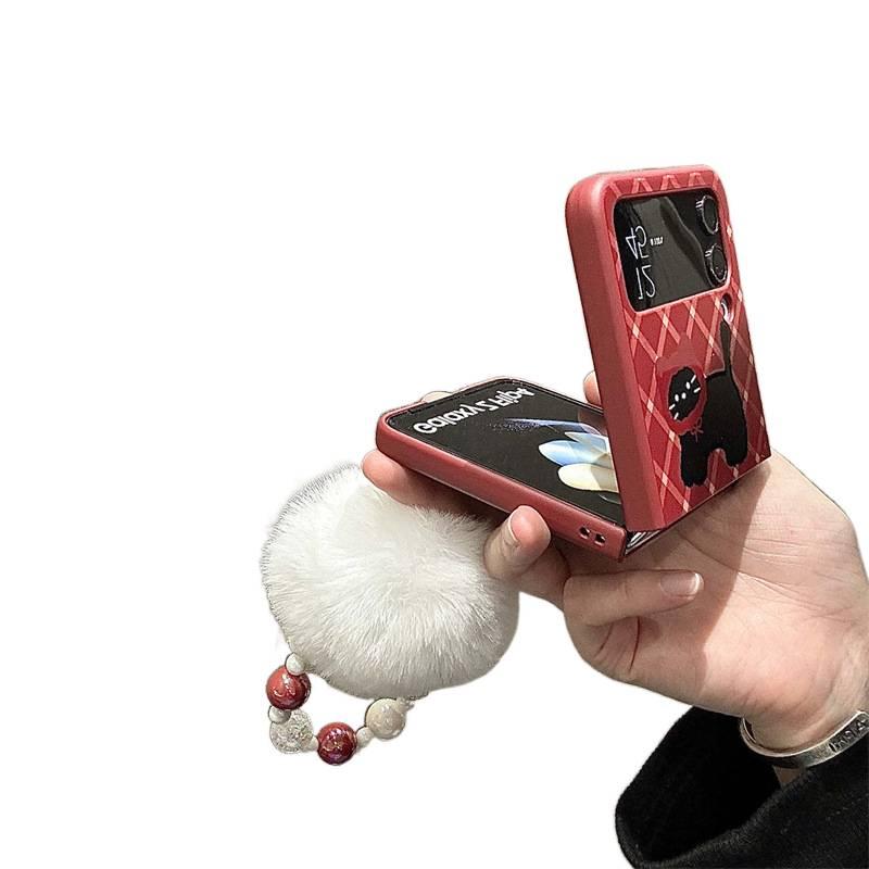Protective Case | Plaid TPU | Shockproof Cover for Samsung Galaxy Z Flip 7 | Drop Protection - Image 3