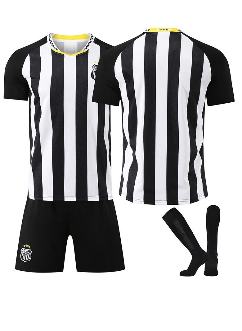 Taiahiro بدلة كرة القدم للأطفال والكبار الجديدة، قميص رياضي قابل للتنفس وسريع الجفاف، زي تدريب للعبة - Image 1