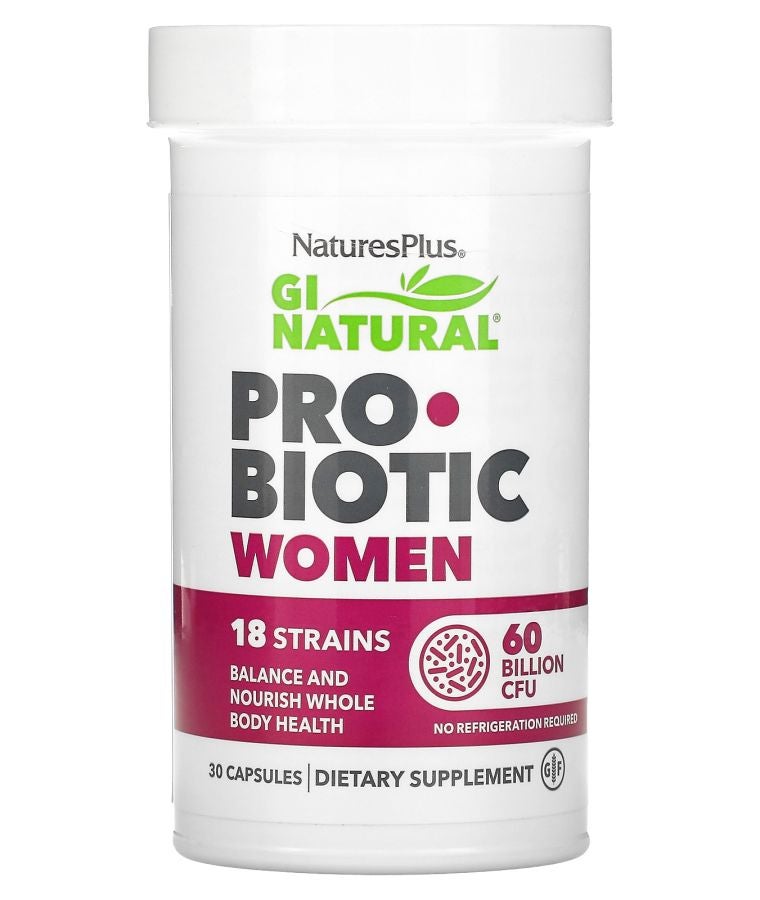 GI Natural Probiotic Women 60 Billion CFU 30 Capsules