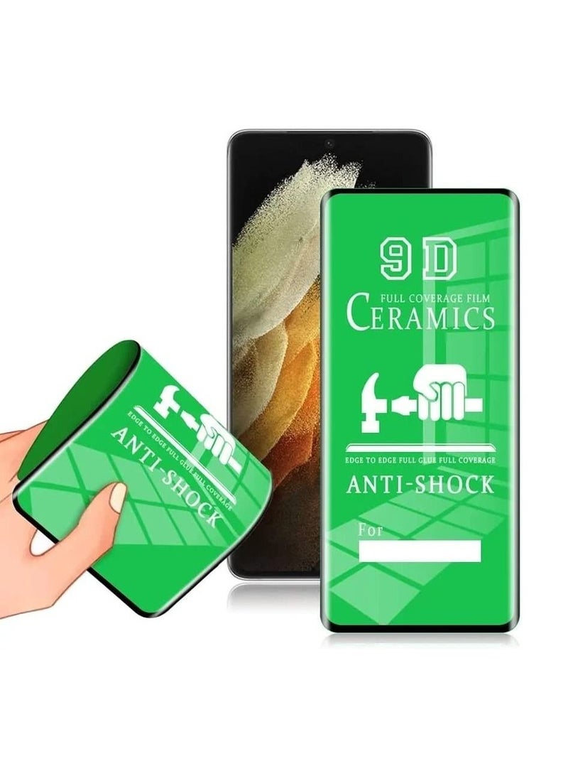 Samsung Galaxy S23 Ultra Screen Protector Anti-Glare Anti-Fingerprint 3D Touch, Surface ceramic film Samsung Galaxy S23 Ultra (Ceramics Clear)