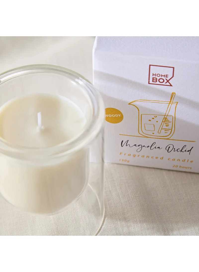 Home Box Eden Magnolia Orchid Glass Jar Candle - 150 g