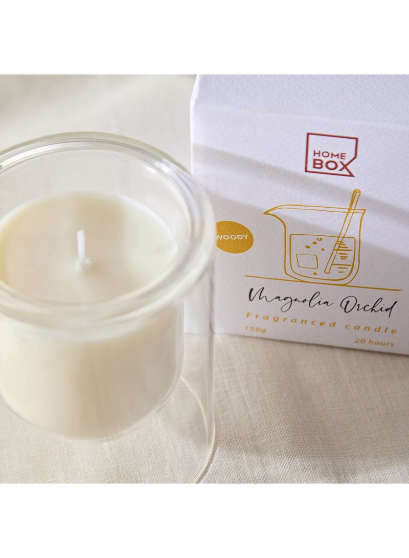 Home Box Eden Magnolia Orchid Glass Jar Candle - 150 g - Image 3