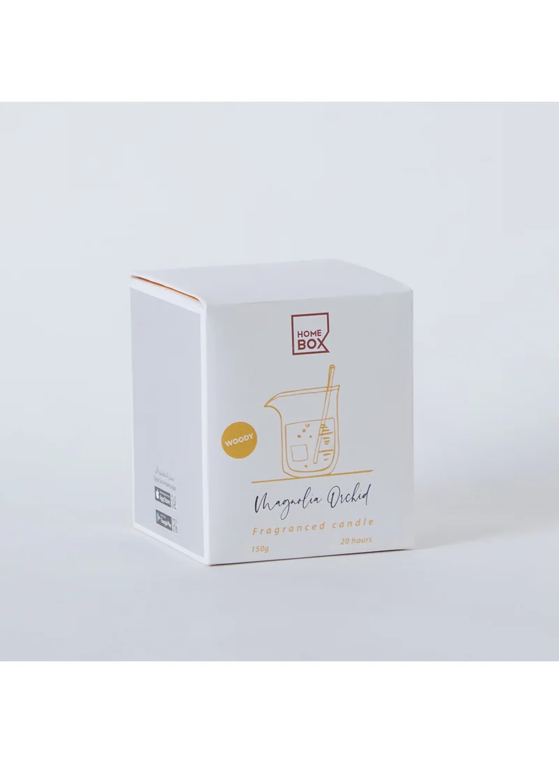Home Box Eden Magnolia Orchid Glass Jar Candle - 150 g