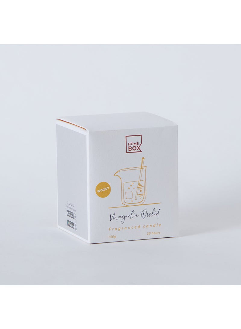 Home Box Eden Magnolia Orchid Glass Jar Candle - 150 g - Image 5