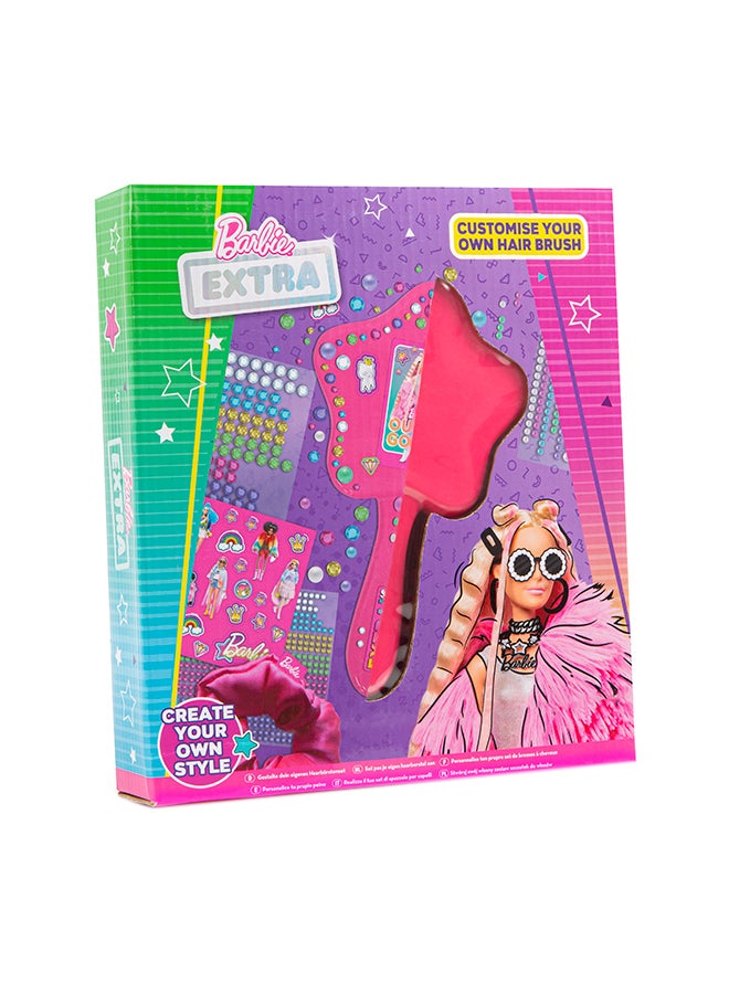 Barbie Extra Customise Your Own Hair Brush - Image 1