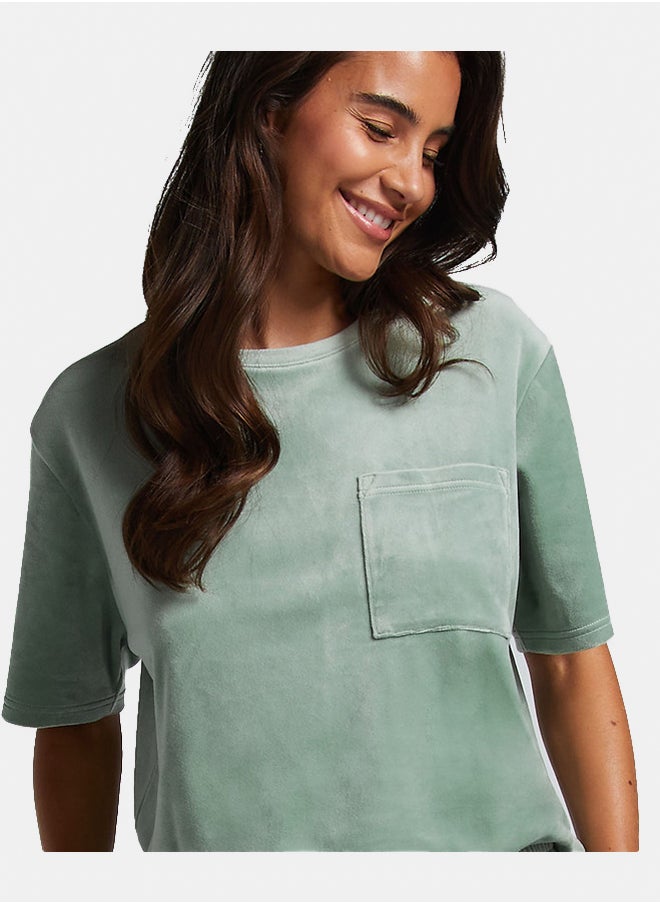 hunkemoller - Velvet Pajama Top - Image 1