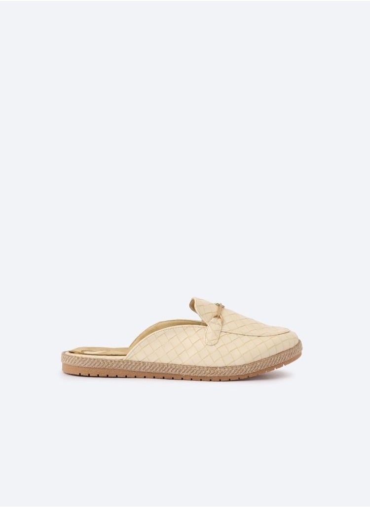 زهوة Slipper Circled  Accessories Leather Flat  - Image 1