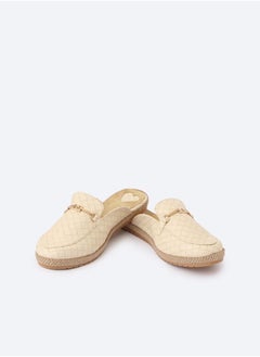 زهوة Slipper Circled  Accessories Leather Flat  - Image 2