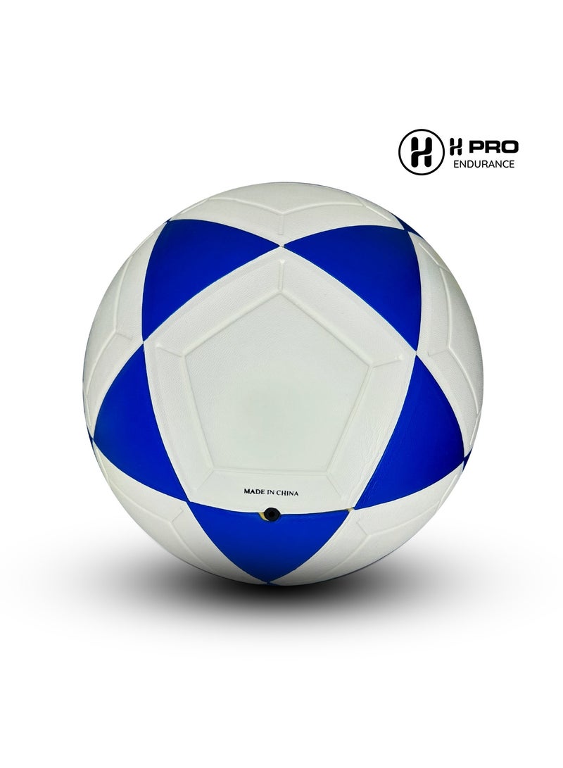 أتش برو إتش إم سبورتس كرة قدم جاهزة للمباريات | أزرق | دقة وأداء مثاليان - Image 2