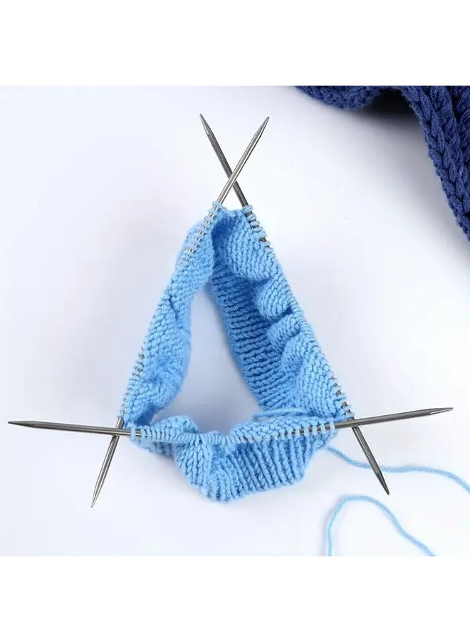 Stainless Steel Ring Knitting Needles 4 0mm Smooth Round Needles for Sweaters Socks - Image 4