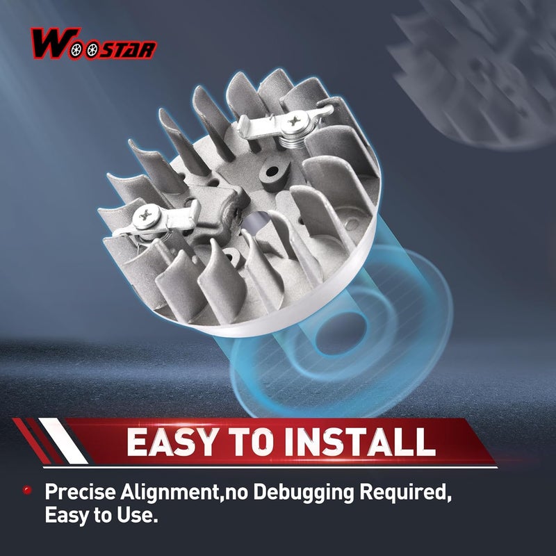 WOOSTAR Flywheel Replacement for 2 Stroke Mini Bikes - Image 3