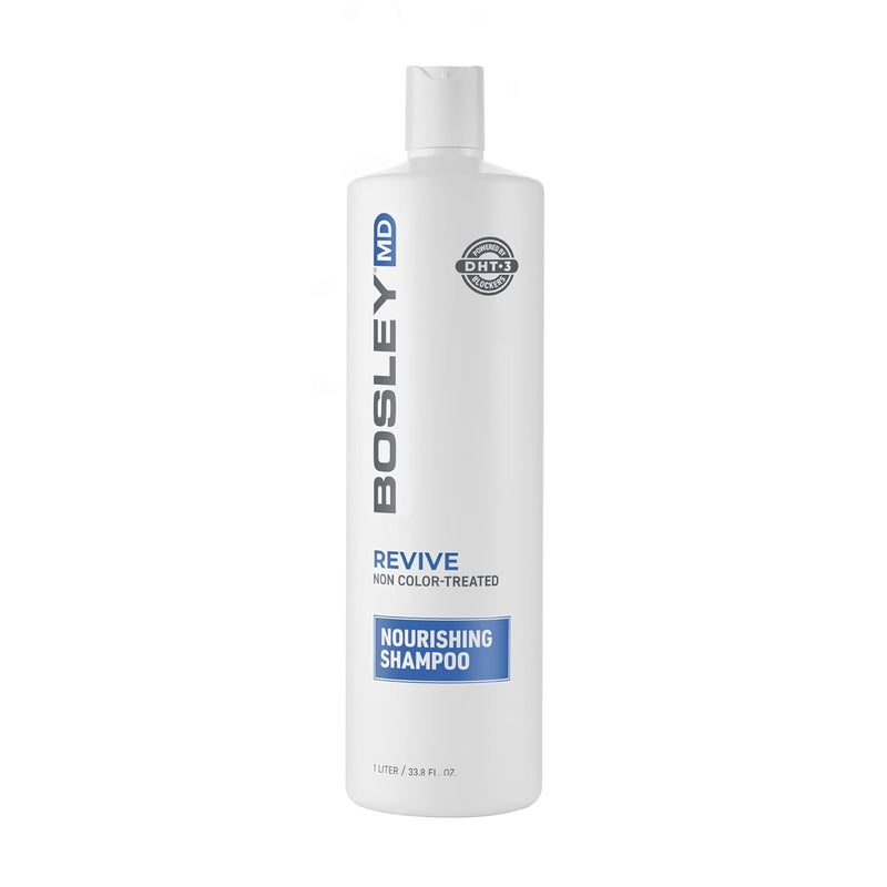 BOSLEYMD BosRevive Nourishing Shampoo for Noticeably Thinning, Non Color-Treated Hair â€“ Helps Restore Thinning Hair & Remove DHT, Product & Pollution Build-Up, Boosts Scalp Circulation, Sulfate-Free 33.8 Fl Oz - Image 1