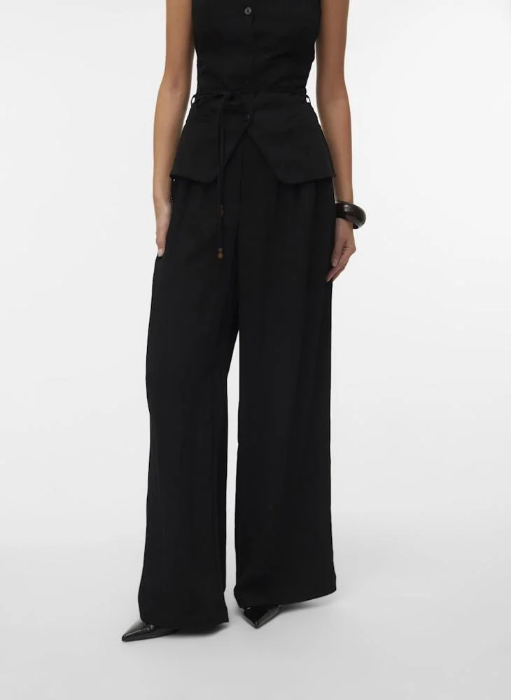 VERO MODA Casual Wide Leg Trousers