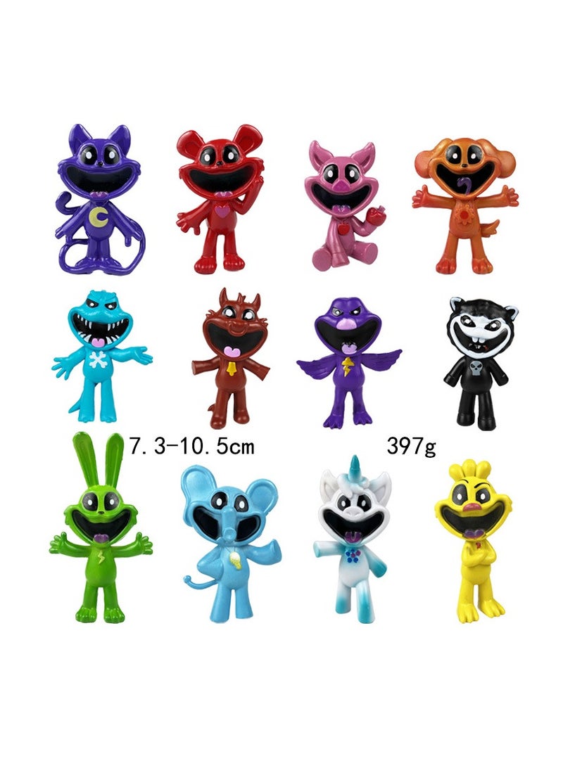 Y&D 12 Piece Nightmare critters  Action Figure Toys For Fans  Series Figures Model Birthday Cake Toppers - Image 1