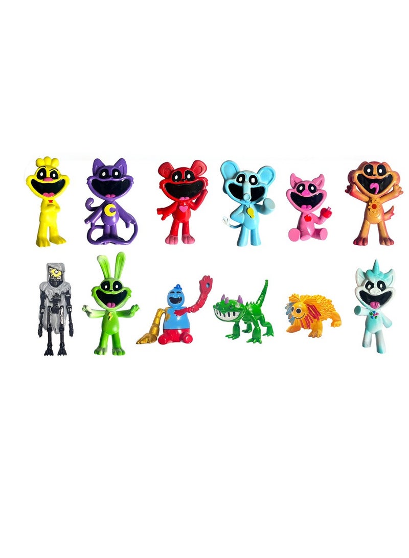 Y&D 12 Piece Nightmare critters  Action Figure Toys For Fans  Series Figures Model Birthday Cake Toppers - Image 2