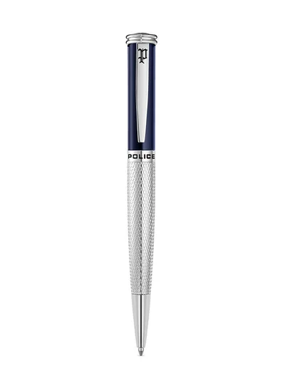 POLICE Silver Ballpoint Pen Professional Style
