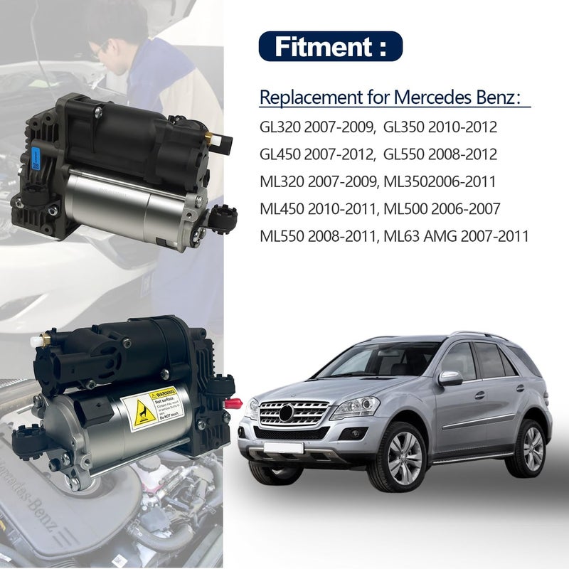 Chonse Air Suspension Compressor Pump for Mercedes Benz - Image 5