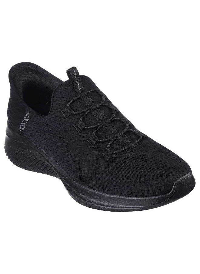 SKECHERS Men's Ultra Flex 3.0 Right Away Sneaker, Black, 8 UK Wide - Image 1