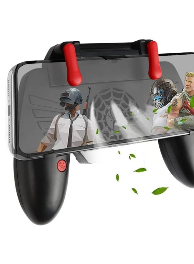 Mobile Game Controller, Gamepad Triggers with Cooling Fan - Image 4