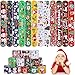 Genuvi Christmas Slap Bracelets for Kids 36 PCS Christmas Party Favors for Kids Supplies Bulk Xmas Snap Bracelets Stocking Stuffers Goodie Bag Stuffers Classrooom Prizes Toys Gifts for Students Girls Boys - Image 2