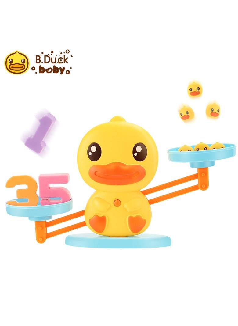 B.Duck Baby Counting Learning Toy, Weighing Scale Cool Math Games & Balance Measuring STEM Toy for Kids 2024  - Image 3