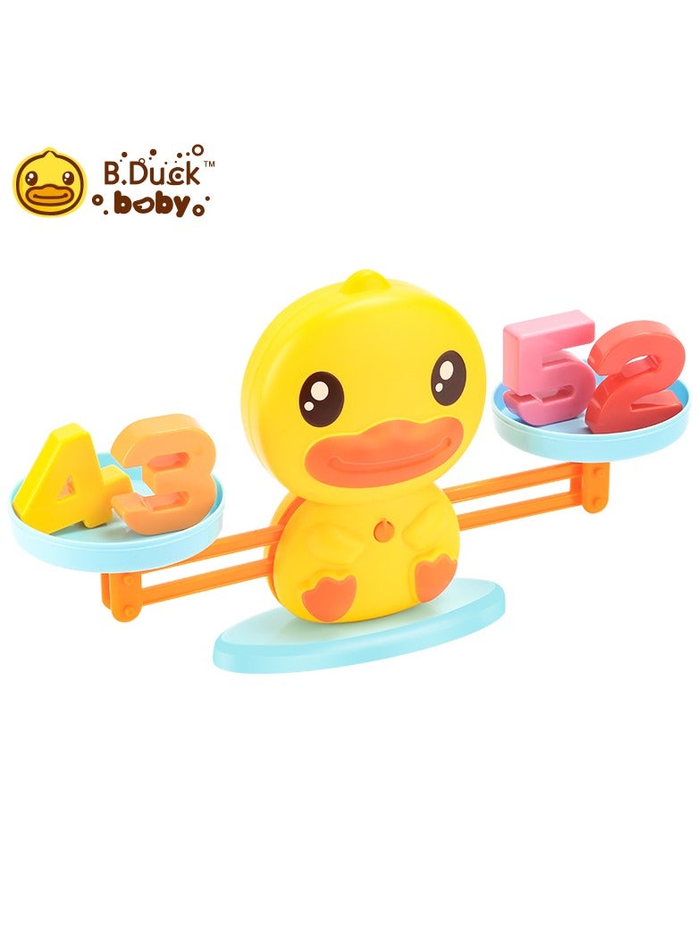 B.Duck Baby Counting Learning Toy, Weighing Scale Cool Math Games & Balance Measuring STEM Toy for Kids 2024  - Image 2