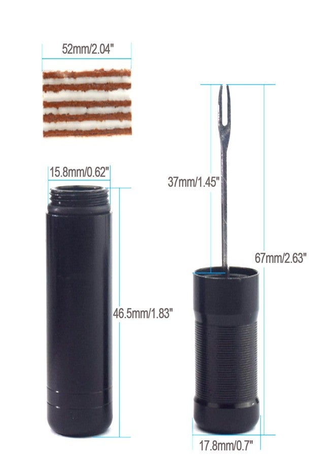 Ciomszan Tubeless Bike Tire Repair Kit for MTB & Road Bicycles - Quick Repair for Punctures & Flats, Includes Storage Canister, Plugger Tool & 15 Rubber Repair Strips, Essential Bicycle Tyre Repair Tool Set - Image 3